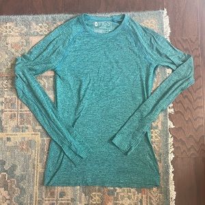 Women’s Heather Caribbean Blue Salta Performance Underscrub